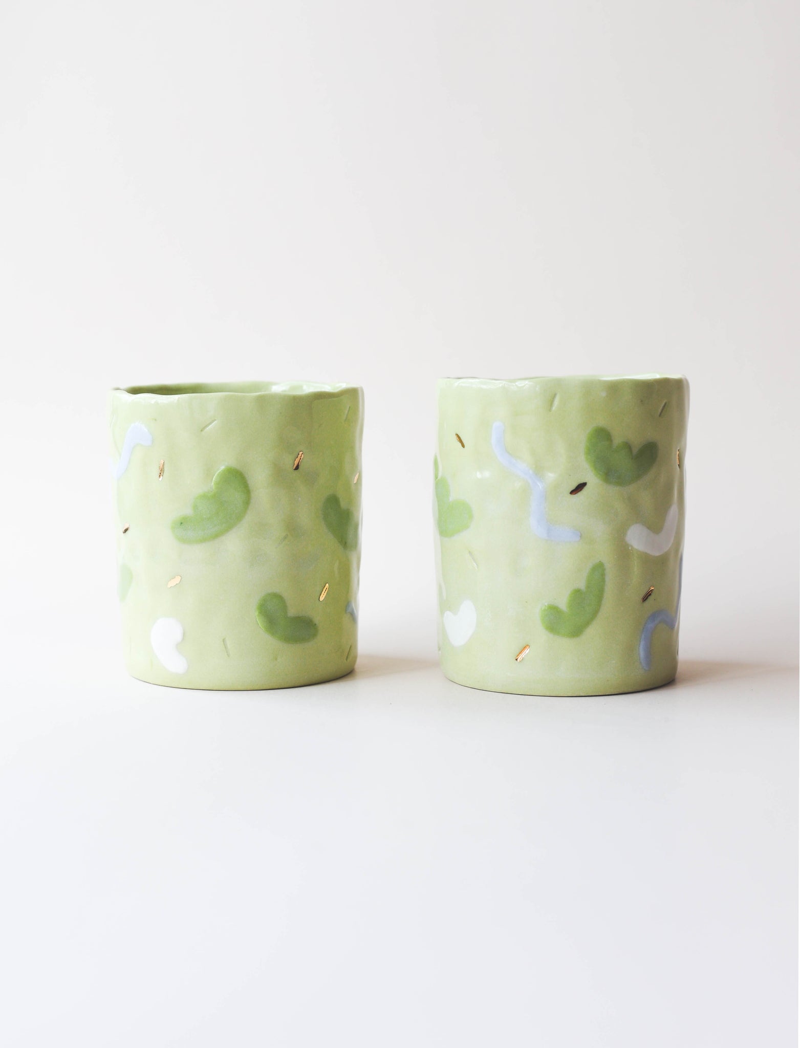 Green Confetti Goldie Cup Set